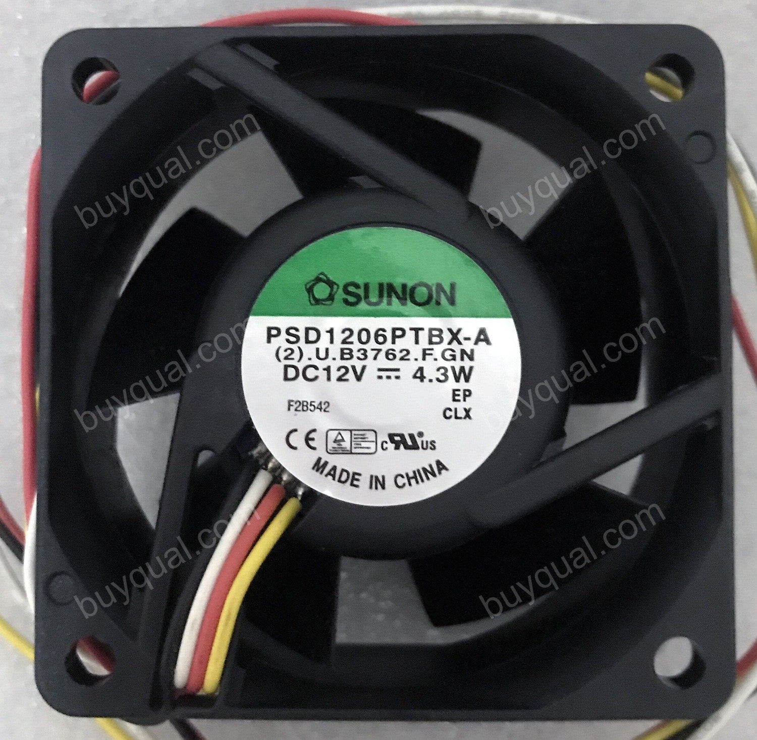 SUNON PSD1206PTBX-A 12V 4.3W 4wires cooling fan SUNON PSD1206PTBX-A 12V 4.3W 4wires cooling fan